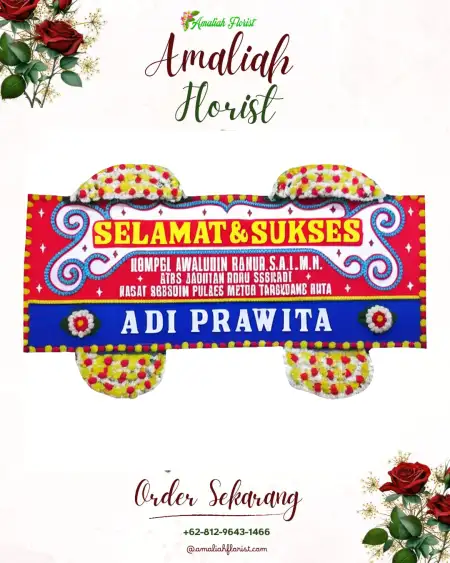 Papan Bunga Ucapan Selamat Rowo